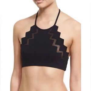 Marysia Swim Aloha Zigzag Swim Top Large